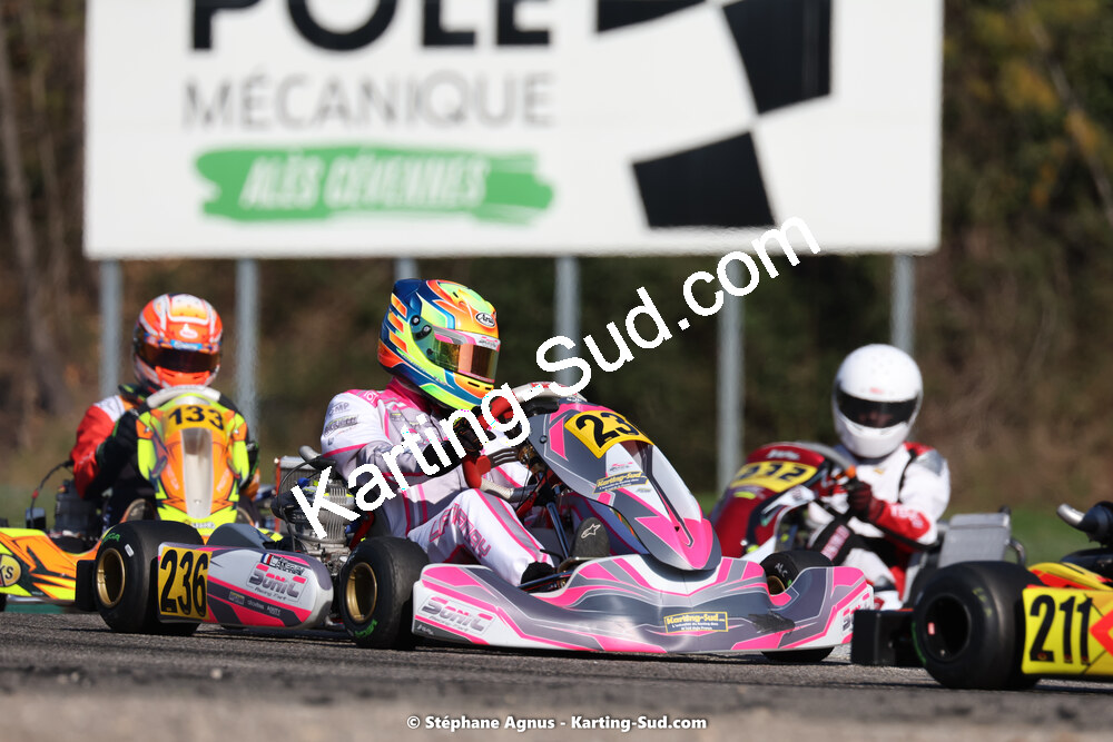 Alan LANFRAY — 04 & 05/03/2023 : 1ère manche du Championnat du Sud à Alès (photos Stéphane Agnus) 2023 — karting