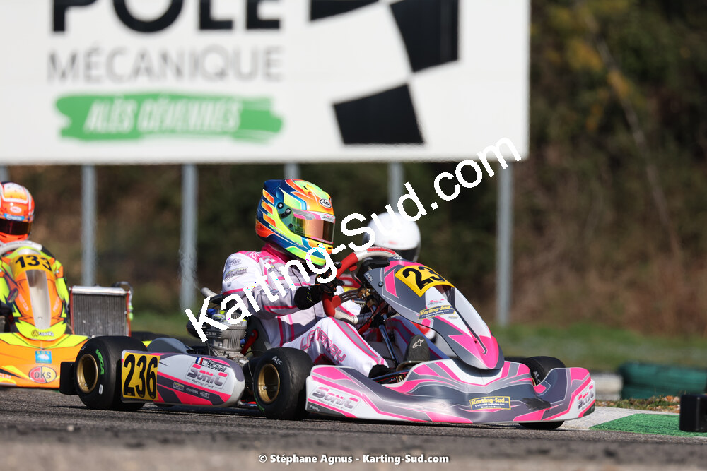 Alan LANFRAY — 04 & 05/03/2023 : 1ère manche du Championnat du Sud à Alès (photos Stéphane Agnus) 2023 — karting