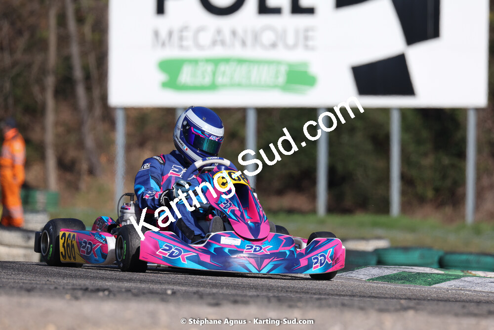 Bruno TEXEIRA — 04 & 05/03/2023 : 1ère manche du Championnat du Sud à Alès (photos Stéphane Agnus) 2023 — karting