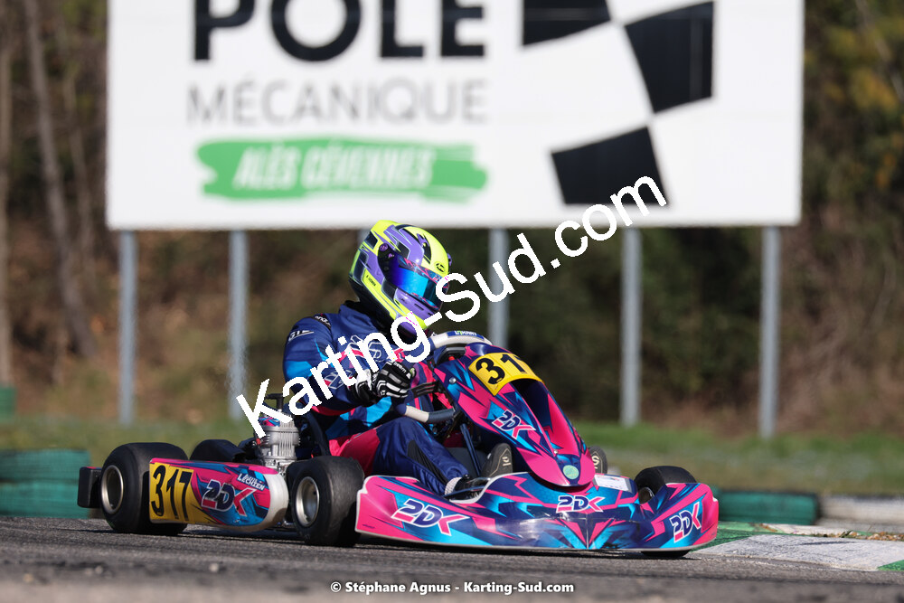 Alexis LECHIEN — 04 & 05/03/2023 : 1ère manche du Championnat du Sud à Alès (photos Stéphane Agnus) 2023 — karting
