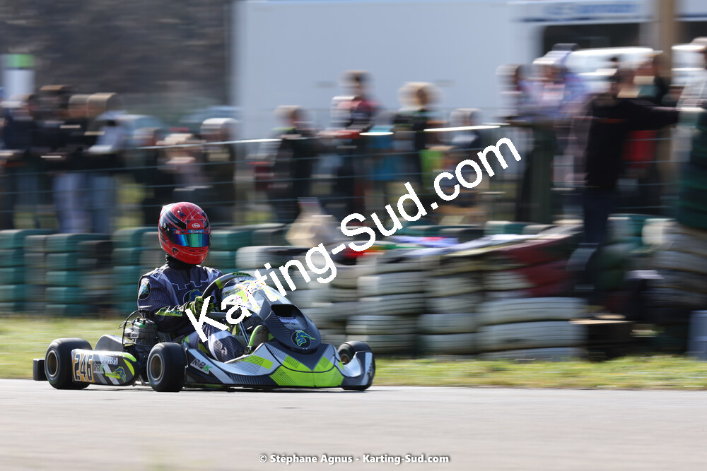 Noam PUJOL — 04 & 05/03/2023 : 1ère manche du Championnat du Sud à Alès (photos Stéphane Agnus) 2023 — karting