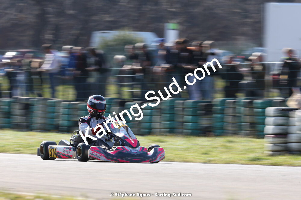 Philippe ROMERO — 04 & 05/03/2023 : 1ère manche du Championnat du Sud à Alès (photos Stéphane Agnus) 2023 — karting