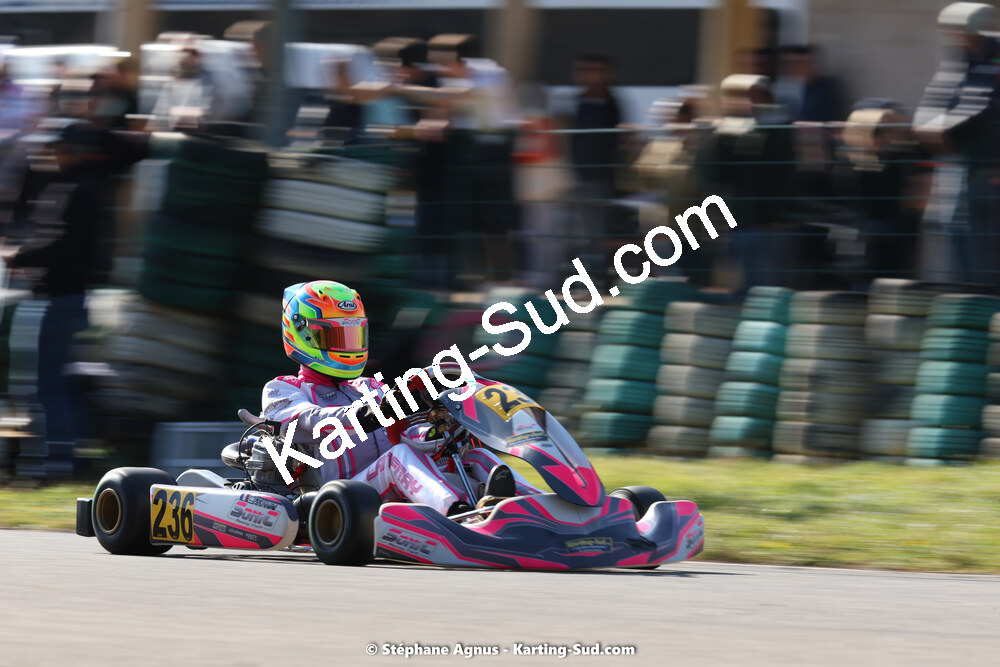 Alan LANFRAY — 04 & 05/03/2023 : 1ère manche du Championnat du Sud à Alès (photos Stéphane Agnus) 2023 — karting