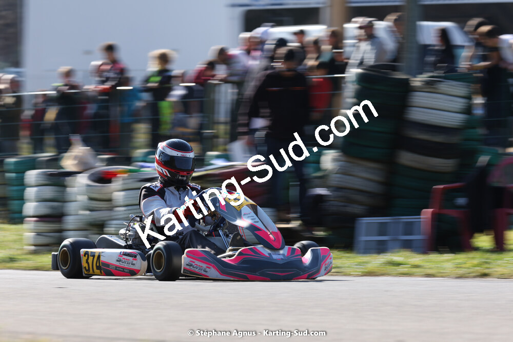 Philippe ROMERO — 04 & 05/03/2023 : 1ère manche du Championnat du Sud à Alès (photos Stéphane Agnus) 2023 — karting
