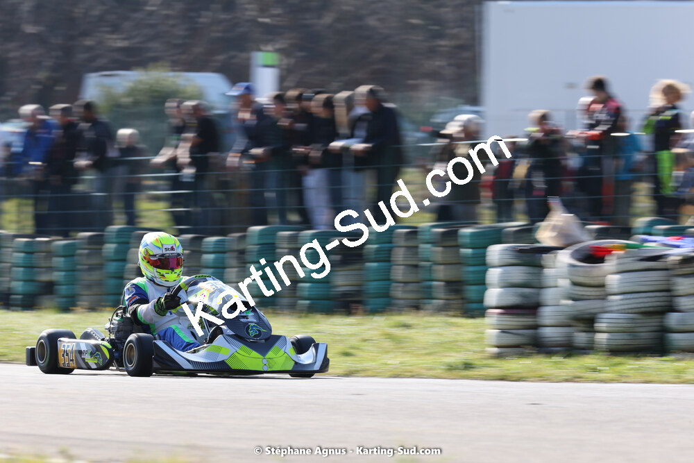 04 & 05/03/2023 : 1ère manche du Championnat du Sud à Alès (photos Stéphane Agnus) 2023 — karting