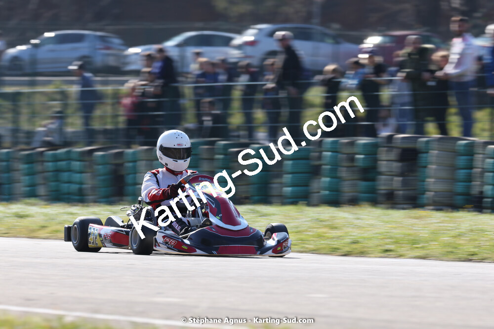 04 & 05/03/2023 : 1ère manche du Championnat du Sud à Alès (photos Stéphane Agnus) 2023 — karting
