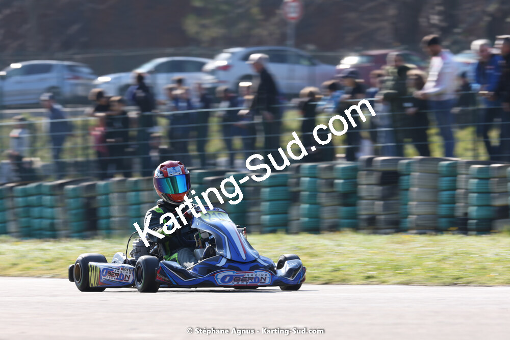 Axel BOYER — 04 & 05/03/2023 : 1ère manche du Championnat du Sud à Alès (photos Stéphane Agnus) 2023 — karting