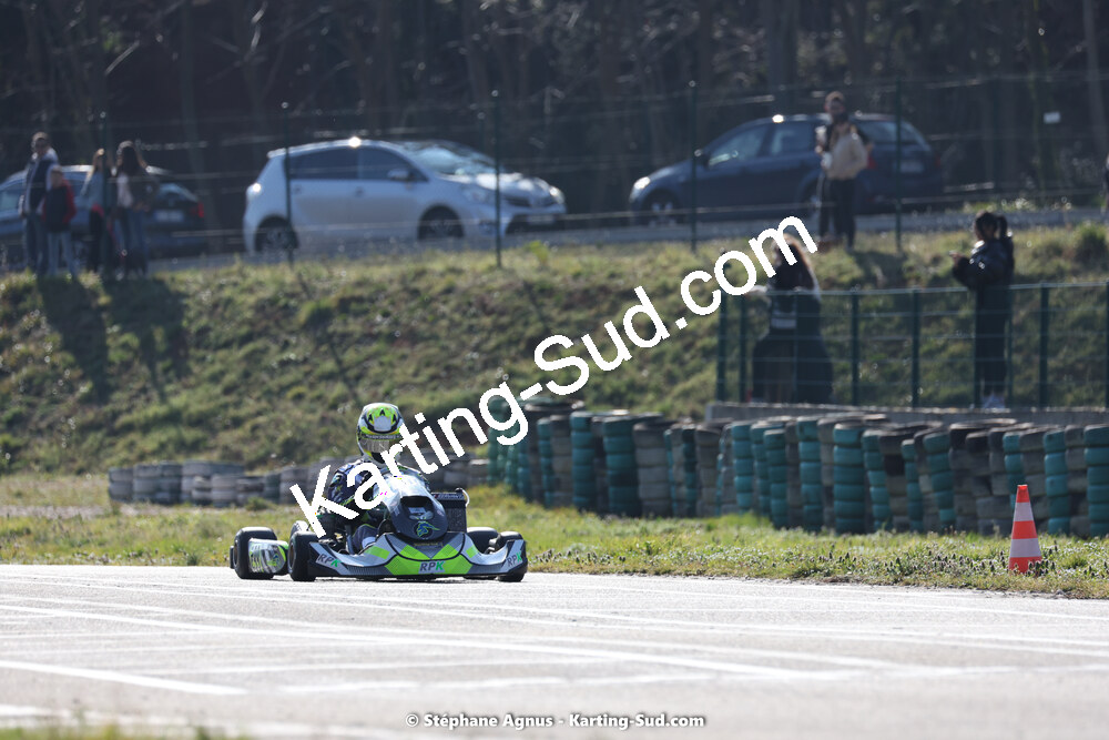 Steven SERVANT — 04 & 05/03/2023 : 1ère manche du Championnat du Sud à Alès (photos Stéphane Agnus) 2023 — karting