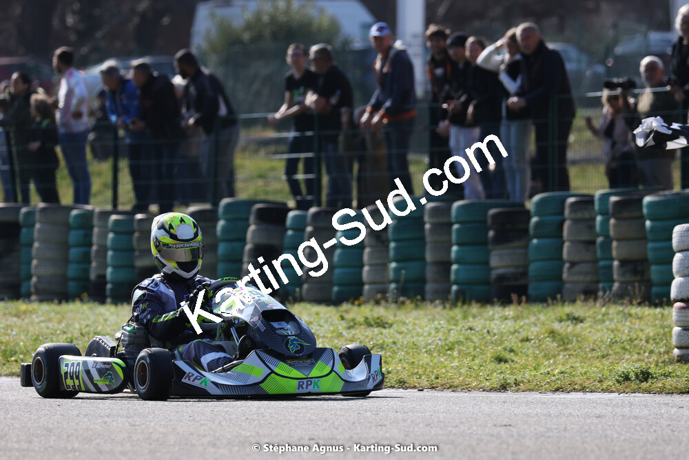 Steven SERVANT — 04 & 05/03/2023 : 1ère manche du Championnat du Sud à Alès (photos Stéphane Agnus) 2023 — karting