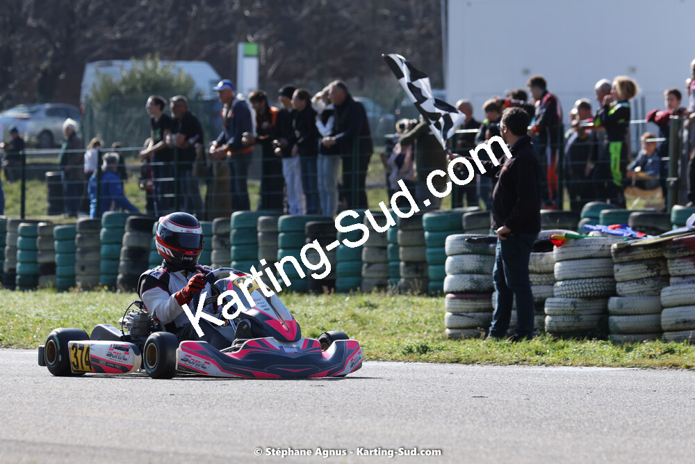 Philippe ROMERO — 04 & 05/03/2023 : 1ère manche du Championnat du Sud à Alès (photos Stéphane Agnus) 2023 — karting