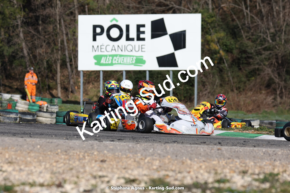 04 & 05/03/2023 : 1ère manche du Championnat du Sud à Alès (photos Stéphane Agnus) 2023 — karting