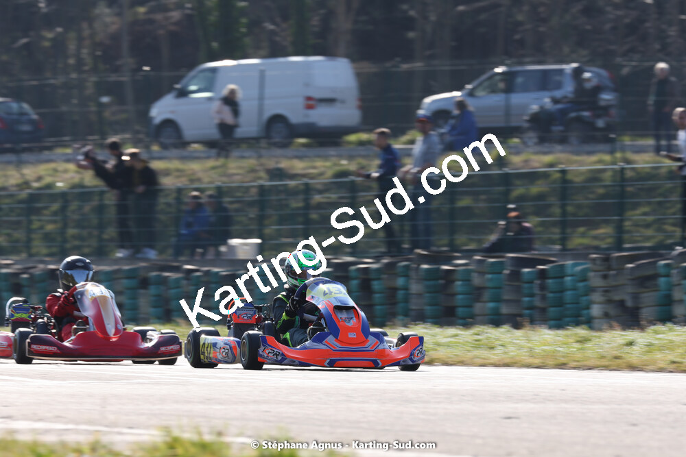 04 & 05/03/2023 : 1ère manche du Championnat du Sud à Alès (photos Stéphane Agnus) 2023 — karting