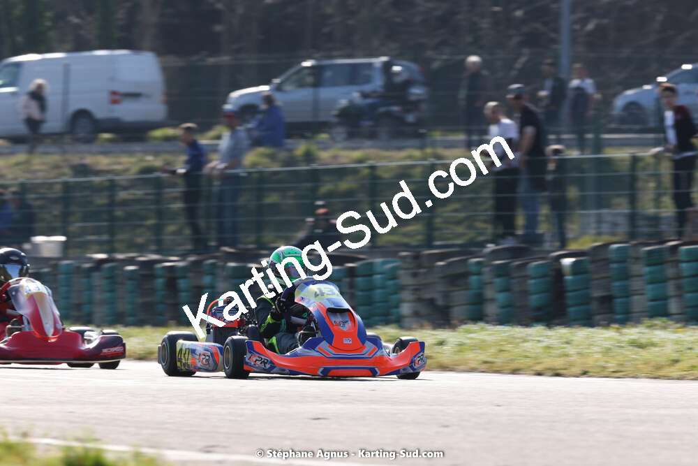 04 & 05/03/2023 : 1ère manche du Championnat du Sud à Alès (photos Stéphane Agnus) 2023 — karting