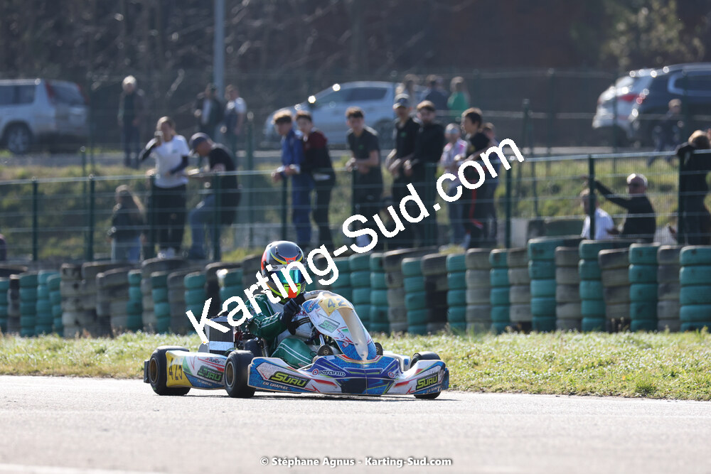 04 & 05/03/2023 : 1ère manche du Championnat du Sud à Alès (photos Stéphane Agnus) 2023 — karting
