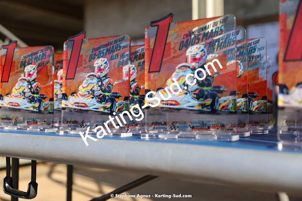 04 & 05/03/2023 : 1ère manche du Championnat du Sud à Alès (photos Stéphane Agnus) 2023 — karting