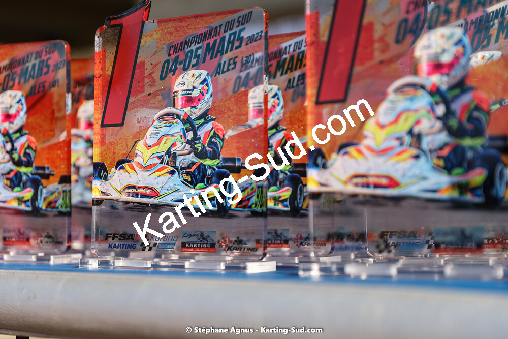 04 & 05/03/2023 : 1ère manche du Championnat du Sud à Alès (photos Stéphane Agnus) 2023 — karting