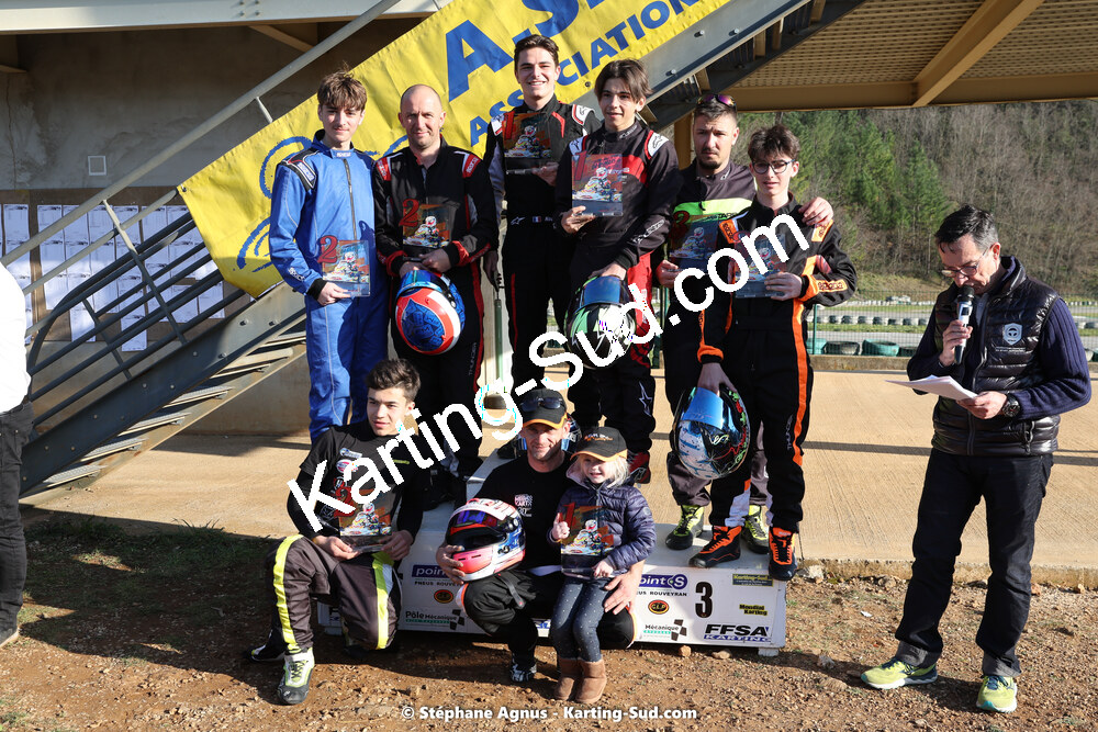 04 & 05/03/2023 : 1ère manche du Championnat du Sud à Alès (photos Stéphane Agnus) 2023 — karting