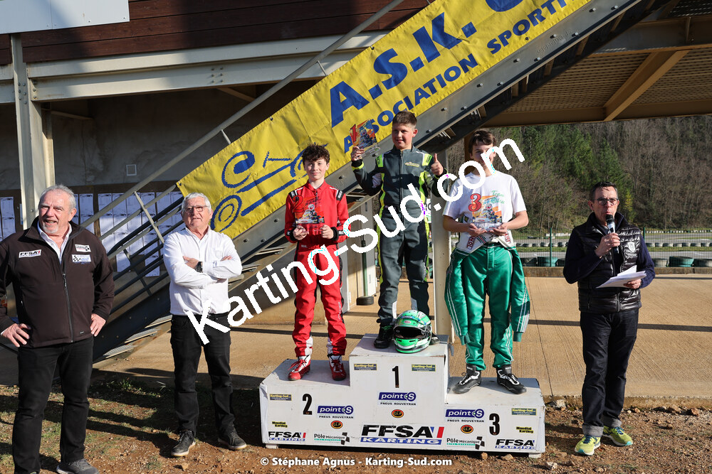 Christian FLORES, Jean VEYRIES — 04 & 05/03/2023 : 1ère manche du Championnat du Sud à Alès (photos Stéphane Agnus) 2023 — karting