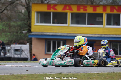 12/03/2023 : 1ère manche de l’Atlantic Trophée à Layrac (photos Stéphane Agnus) 2023 — karting
