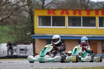 12/03/2023 : 1ère manche de l’Atlantic Trophée à Layrac (photos Stéphane Agnus) 2023 — karting