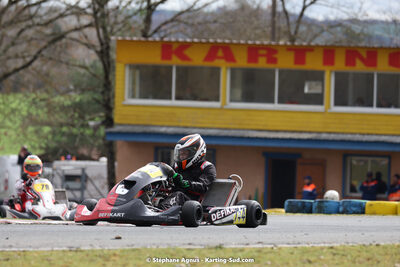 12/03/2023 : 1ère manche de l’Atlantic Trophée à Layrac (photos Stéphane Agnus) 2023 — karting