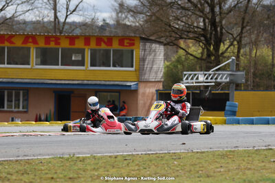 12/03/2023 : 1ère manche de l’Atlantic Trophée à Layrac (photos Stéphane Agnus) 2023 — karting