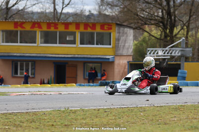 12/03/2023 : 1ère manche de l’Atlantic Trophée à Layrac (photos Stéphane Agnus) 2023 — karting