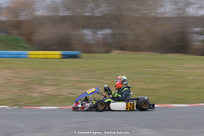 12/03/2023 : 1ère manche de l’Atlantic Trophée à Layrac (photos Stéphane Agnus) 2023 — karting