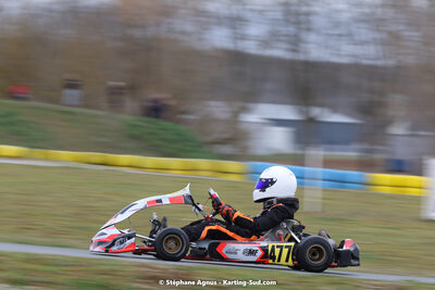 12/03/2023 : 1ère manche de l’Atlantic Trophée à Layrac (photos Stéphane Agnus) 2023 — karting