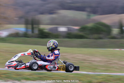 12/03/2023 : 1ère manche de l’Atlantic Trophée à Layrac (photos Stéphane Agnus) 2023 — karting
