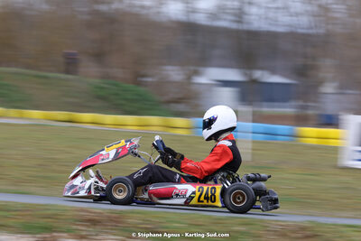 12/03/2023 : 1ère manche de l’Atlantic Trophée à Layrac (photos Stéphane Agnus) 2023 — karting