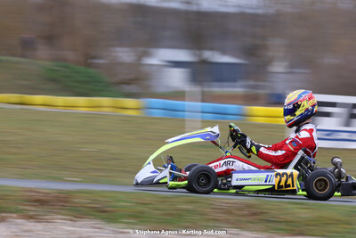 12/03/2023 : 1ère manche de l’Atlantic Trophée à Layrac (photos Stéphane Agnus) 2023 — karting