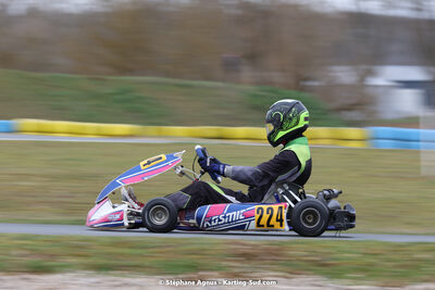 12/03/2023 : 1ère manche de l’Atlantic Trophée à Layrac (photos Stéphane Agnus) 2023 — karting