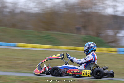 12/03/2023 : 1ère manche de l’Atlantic Trophée à Layrac (photos Stéphane Agnus) 2023 — karting