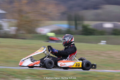 12/03/2023 : 1ère manche de l’Atlantic Trophée à Layrac (photos Stéphane Agnus) 2023 — karting