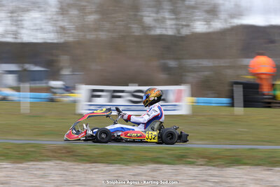 12/03/2023 : 1ère manche de l’Atlantic Trophée à Layrac (photos Stéphane Agnus) 2023 — karting