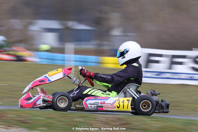 12/03/2023 : 1ère manche de l’Atlantic Trophée à Layrac (photos Stéphane Agnus) 2023 — karting