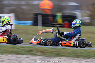 12/03/2023 : 1ère manche de l’Atlantic Trophée à Layrac (photos Stéphane Agnus) 2023 — karting