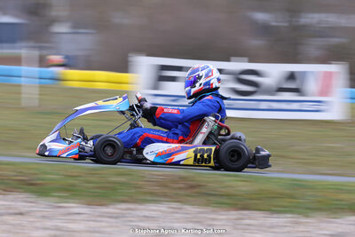 12/03/2023 : 1ère manche de l’Atlantic Trophée à Layrac (photos Stéphane Agnus) 2023 — karting