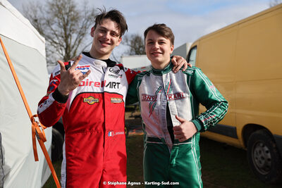 12/03/2023 : 1ère manche de l’Atlantic Trophée à Layrac (photos Stéphane Agnus) 2023 — karting