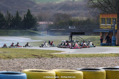 12/03/2023 : 1ère manche de l’Atlantic Trophée à Layrac (photos Stéphane Agnus) 2023 — karting