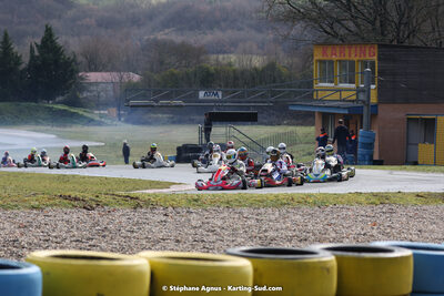 12/03/2023 : 1ère manche de l’Atlantic Trophée à Layrac (photos Stéphane Agnus) 2023 — karting
