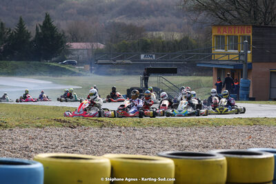 12/03/2023 : 1ère manche de l’Atlantic Trophée à Layrac (photos Stéphane Agnus) 2023 — karting