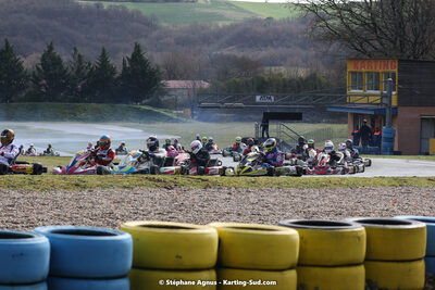 12/03/2023 : 1ère manche de l’Atlantic Trophée à Layrac (photos Stéphane Agnus) 2023 — karting