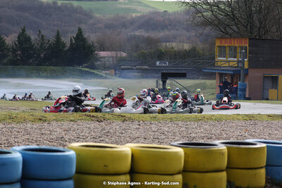 12/03/2023 : 1ère manche de l’Atlantic Trophée à Layrac (photos Stéphane Agnus) 2023 — karting