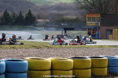 12/03/2023 : 1ère manche de l’Atlantic Trophée à Layrac (photos Stéphane Agnus) 2023 — karting
