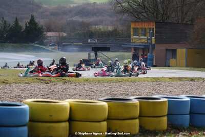 12/03/2023 : 1ère manche de l’Atlantic Trophée à Layrac (photos Stéphane Agnus) 2023 — karting