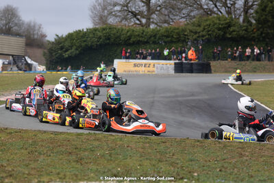 12/03/2023 : 1ère manche de l’Atlantic Trophée à Layrac (photos Stéphane Agnus) 2023 — karting