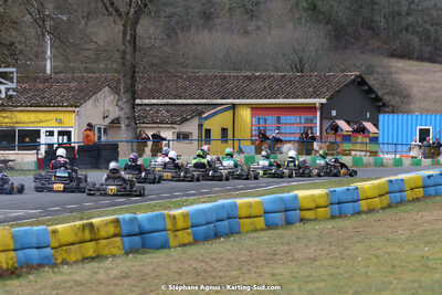 12/03/2023 : 1ère manche de l’Atlantic Trophée à Layrac (photos Stéphane Agnus) 2023 — karting