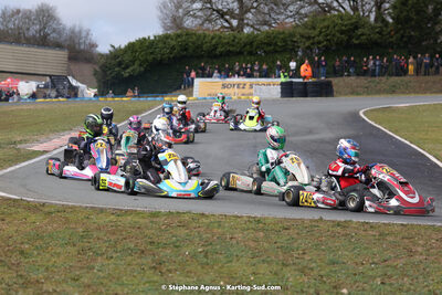 12/03/2023 : 1ère manche de l’Atlantic Trophée à Layrac (photos Stéphane Agnus) 2023 — karting
